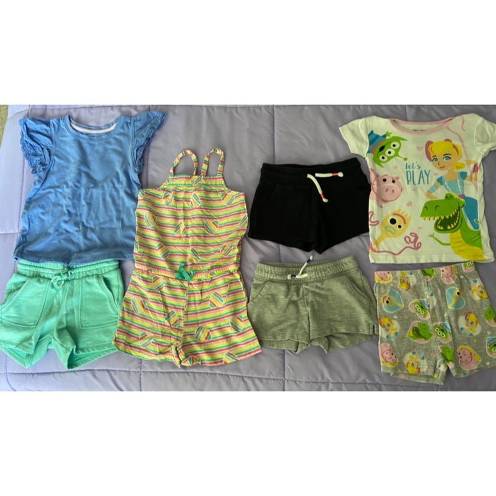 Toddler girl summer bundle (size 5t)